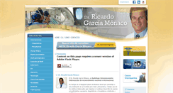 Desktop Screenshot of drgarciamonaco.com.ar